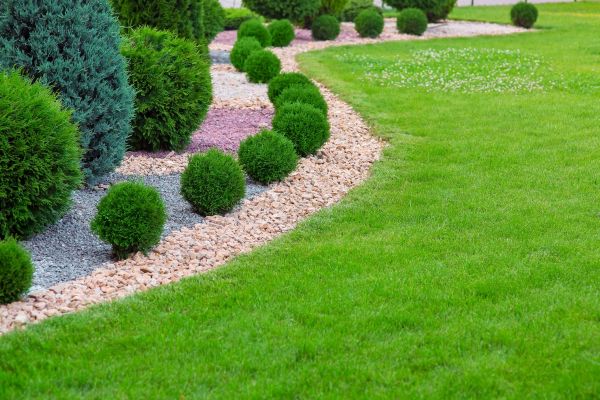 Edging Stones Installation in Santa Maria