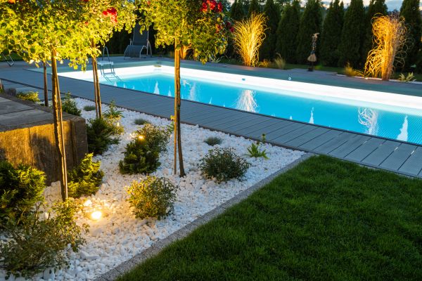 Pool Landscaping Service in Santa Maria