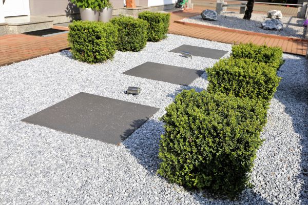 Stone Garden Landscaping in Santa Maria