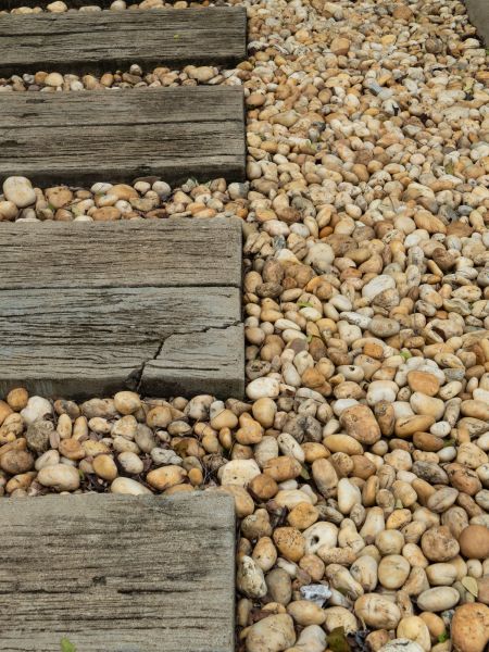 Pea Rock Installation in Santa Maria