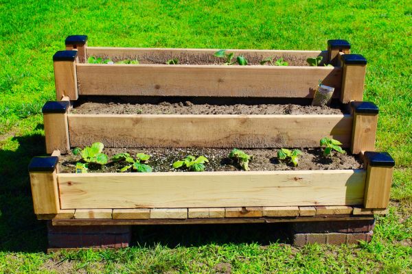 Raised Garden Bed Installation in Santa Maria
